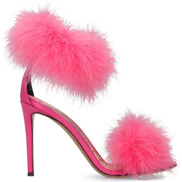 sandali in pelle Alexandre Vauthier rosa