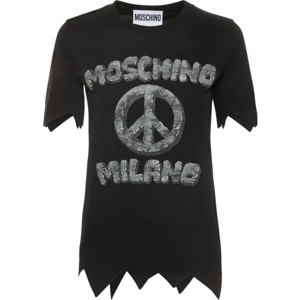 t-shirt Moschino nero