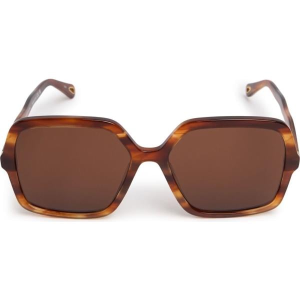 occhiali da sole Chloé marrone