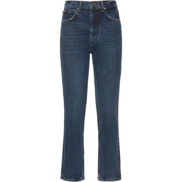 jeans dritti Anine Bing blu