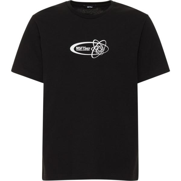t-shirt Msftsrep nero con stampe