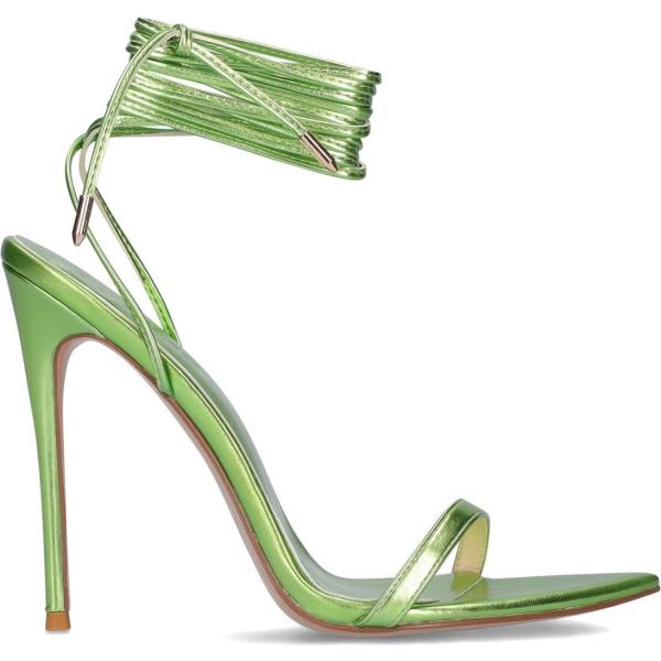 sandali in pelle Femme La verde