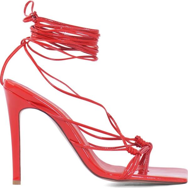sandali in pelle Andrea Wazen rosso