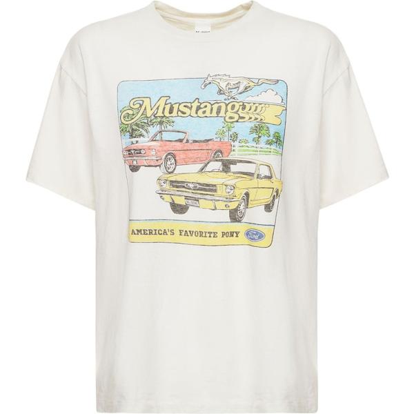 t-shirt Re/Done bianco