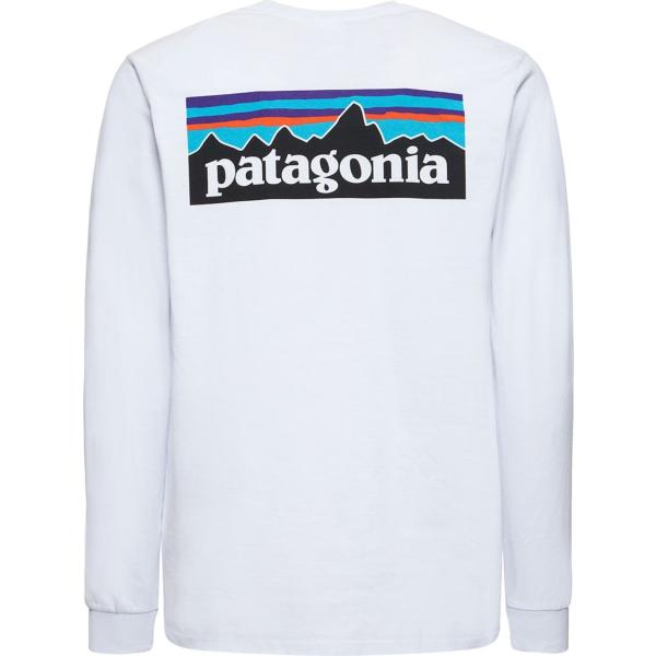 t-shirt Patagonia bianco con stampe