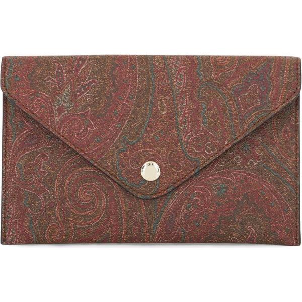 pochette Etro marrone paisley