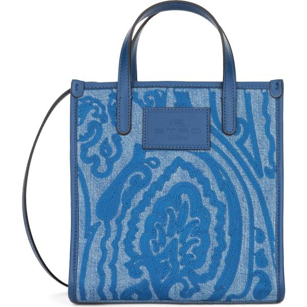 shopping bag Etro blu