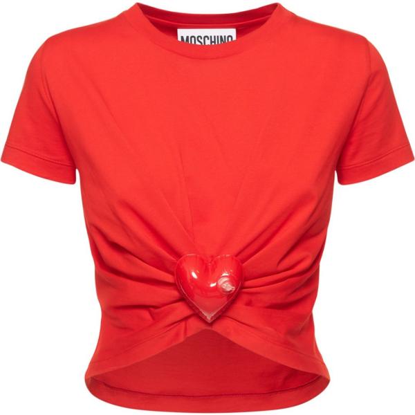 top Moschino rosso