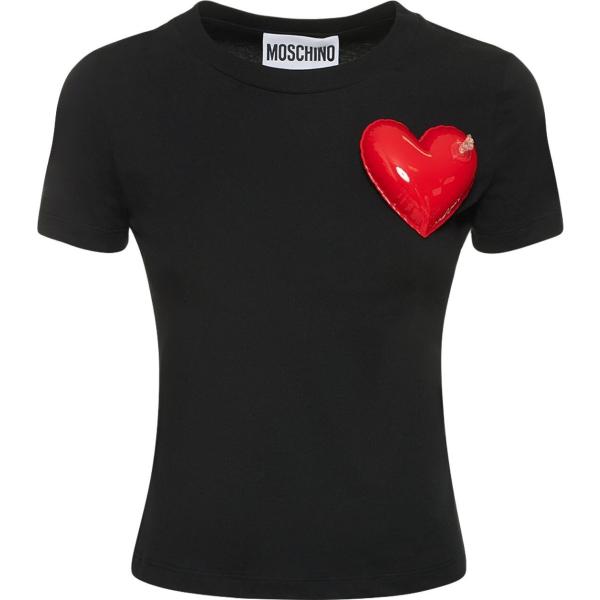 t-shirt Moschino nero