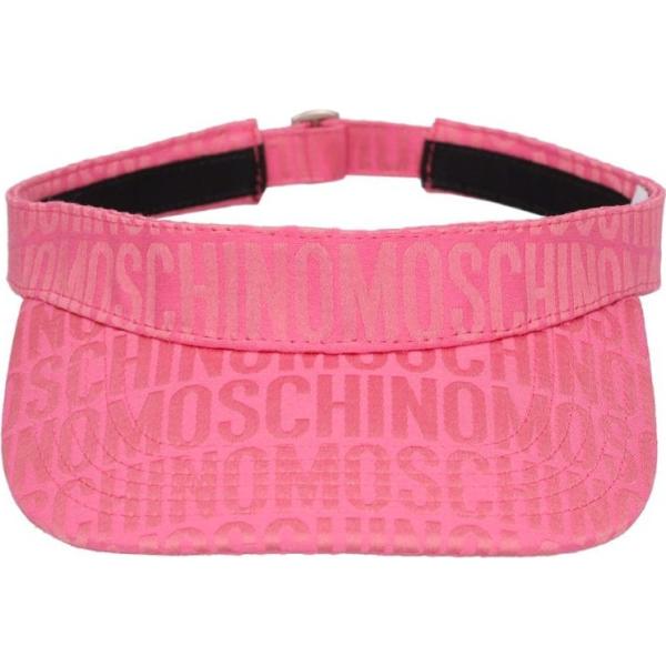 cappelli con visiera Moschino rosa