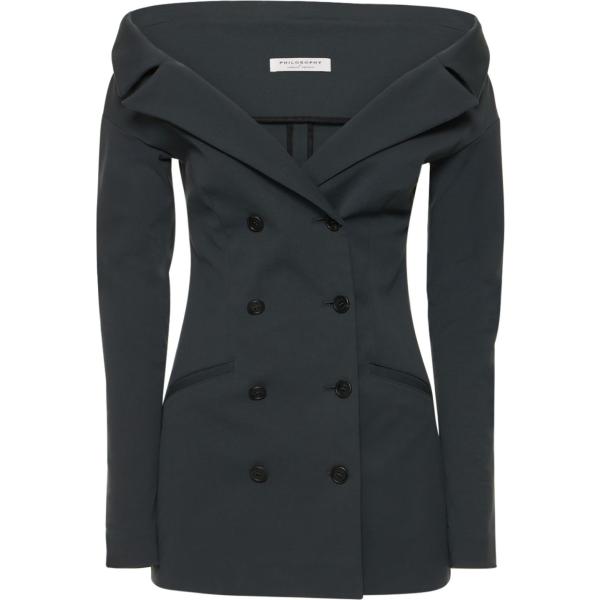 cappotti Philosophy Di Lorenzo Serafi... nero