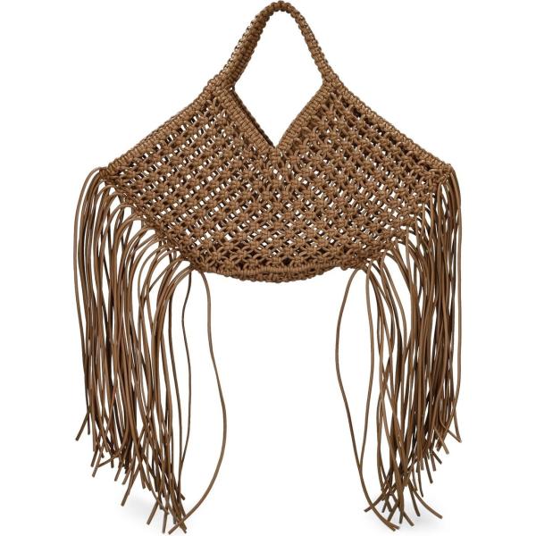 shopping bag Yuzefi marrone