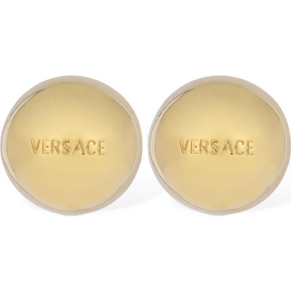 orecchini Versace marrone