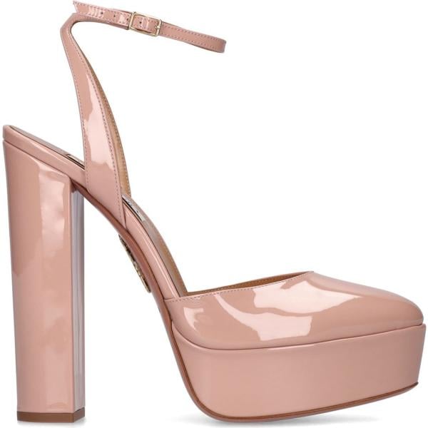 sandali in pelle Aquazzura marrone