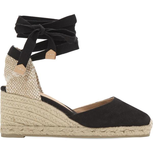 espadrillas Castañer nero