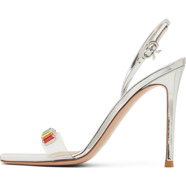 sandali in pelle Gianvito Rossi bianco