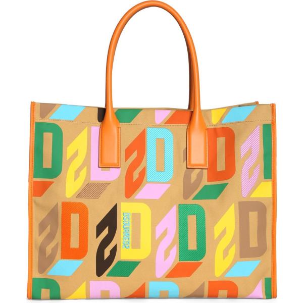 shopping bag Dsquared2 marrone