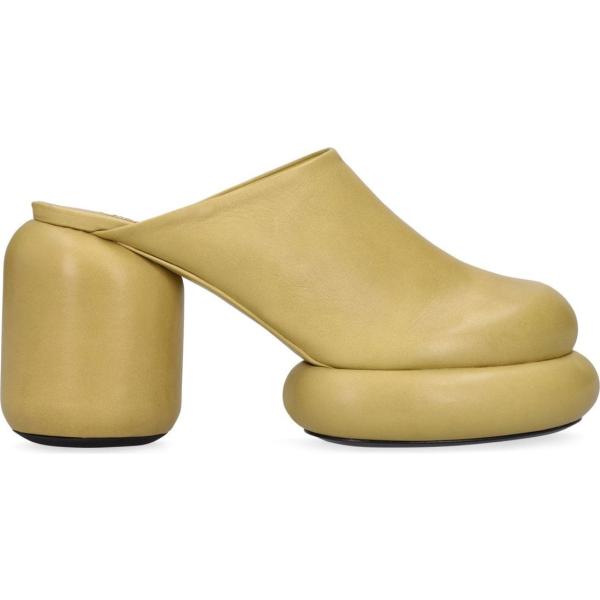 pantofole Jil Sander marrone