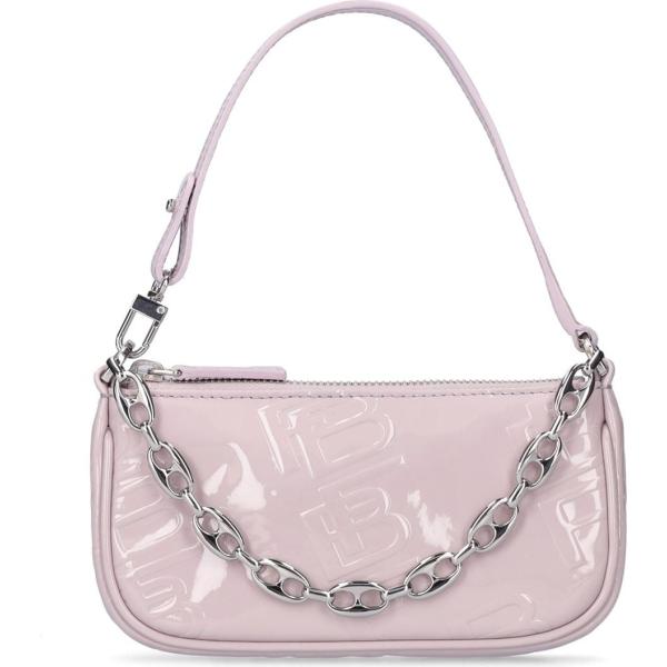 borse a spalla By Far grigio con stampe