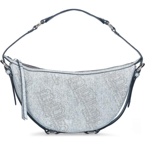 borse a spalla By Far grigio