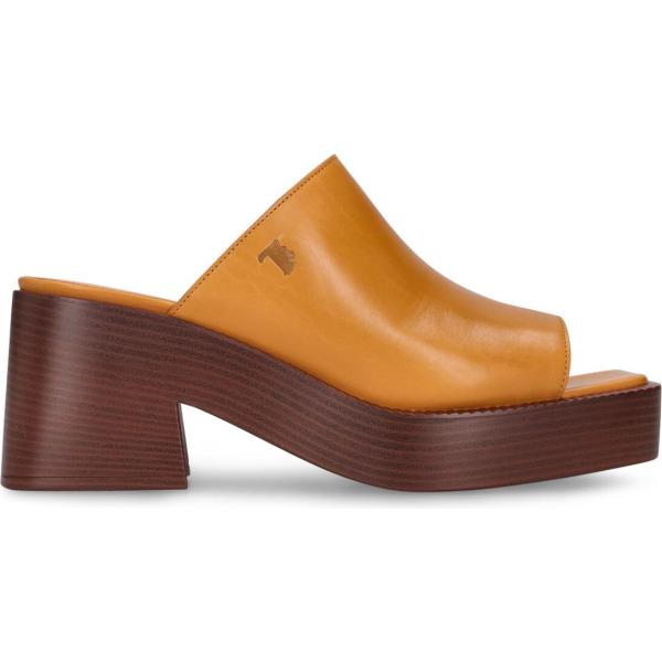 sandali in pelle Tods giallo