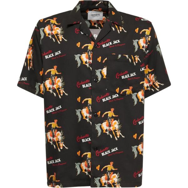camicie Carhartt Wip nero con stampe