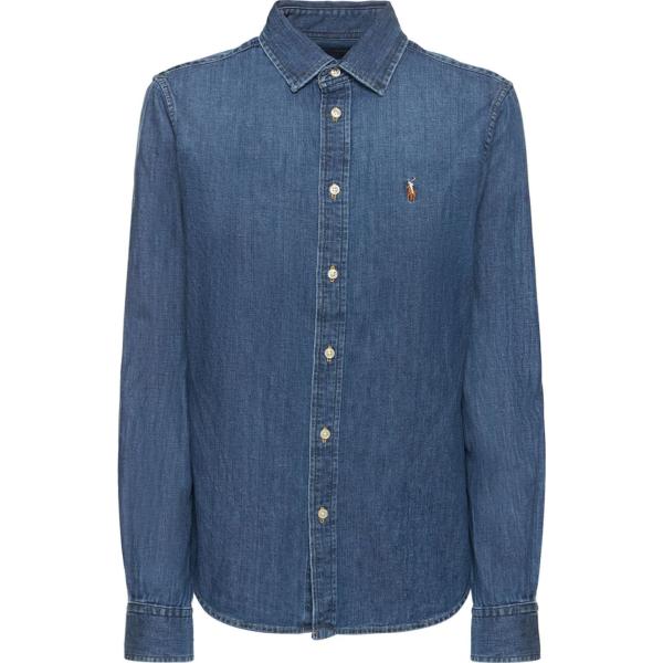 camicie Polo Ralph Lauren blu