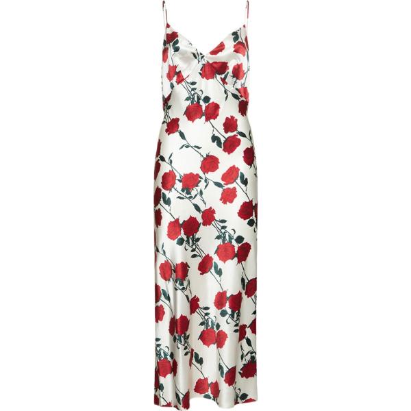 vestiti Emilia Wickstead bianco con stampe