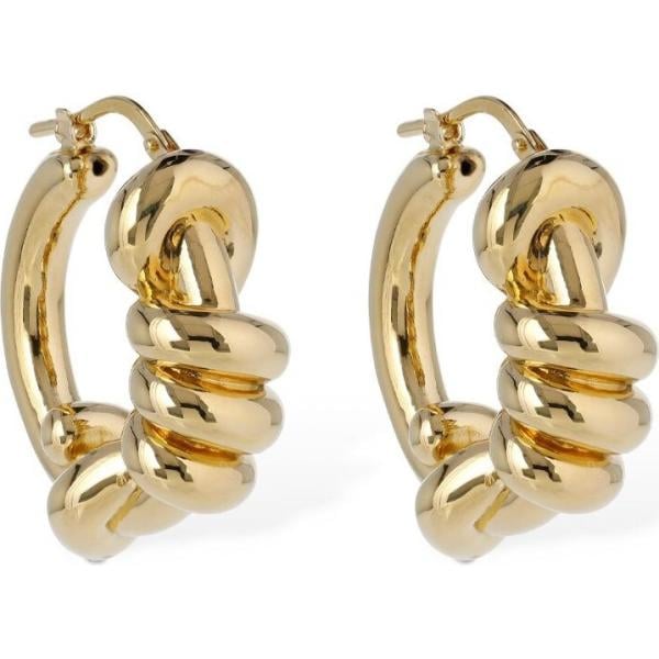orecchini Jil Sander marrone