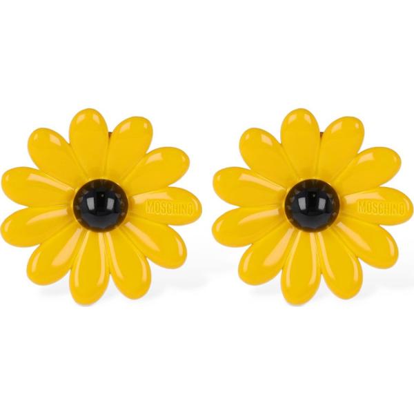 orecchini Moschino giallo