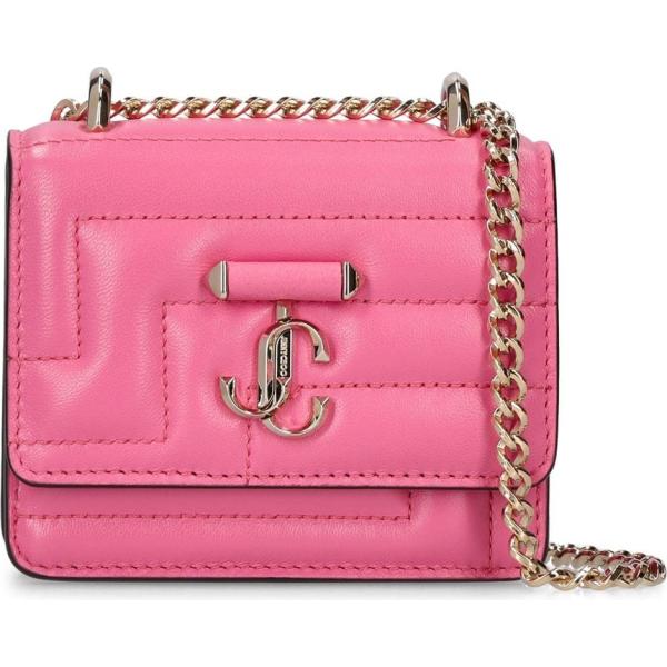 borse a spalla Jimmy Choo rosa