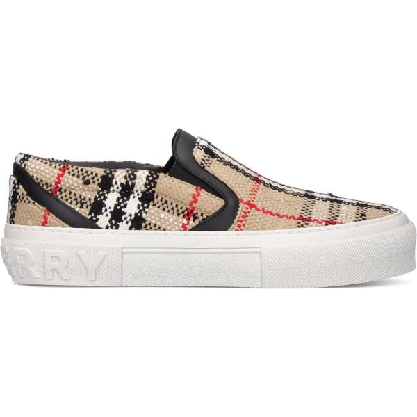 sneakers Burberry grigio a quadri