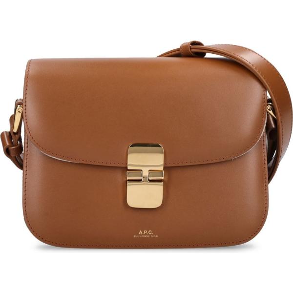 borse a spalla A.p.c. marrone