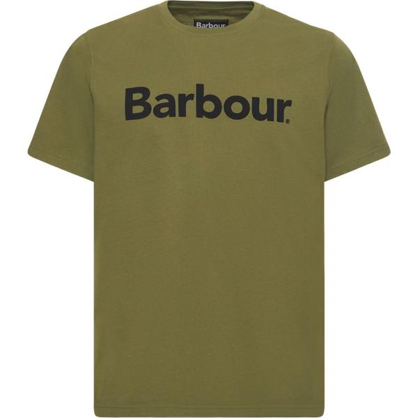 t-shirt Barbour marrone