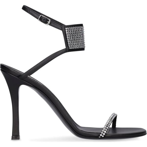 sandali in pelle Stella Mccartney nero