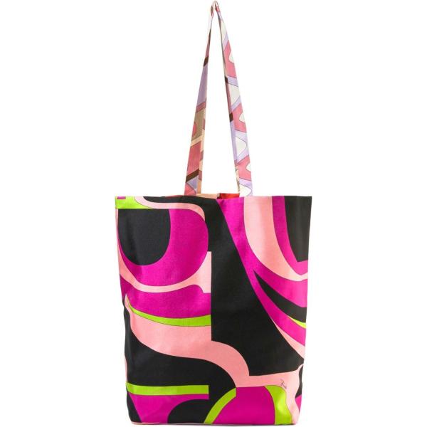 shopping bag Pucci multicolore con stampe