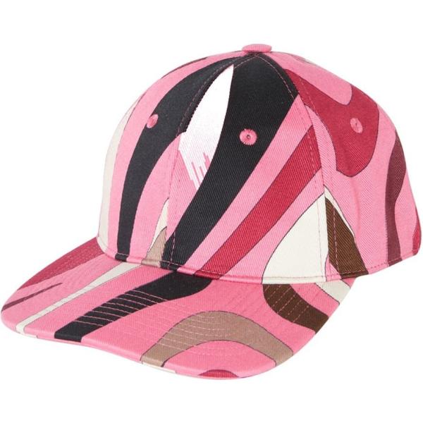 cappelli Pucci rosa con stampe
