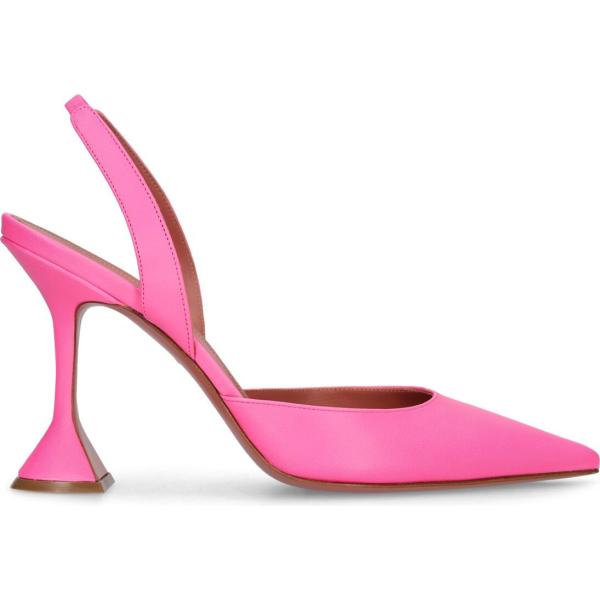 décolleté Amina Muaddi rosa