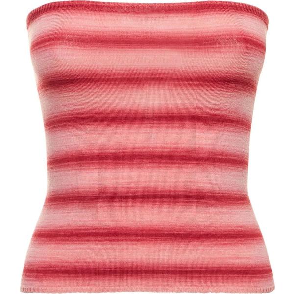 top Gimaguas rosa a righe