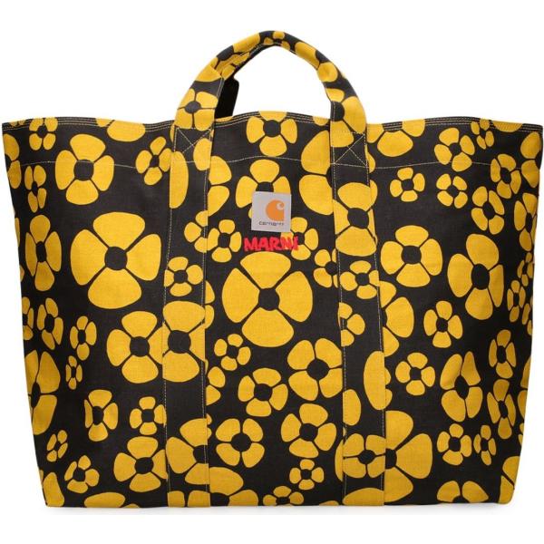 shopping bag Marni multicolore con stampe