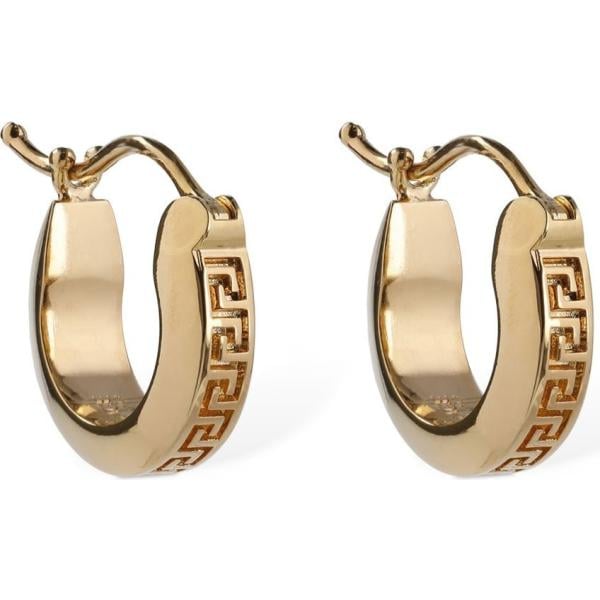 orecchini Versace marrone
