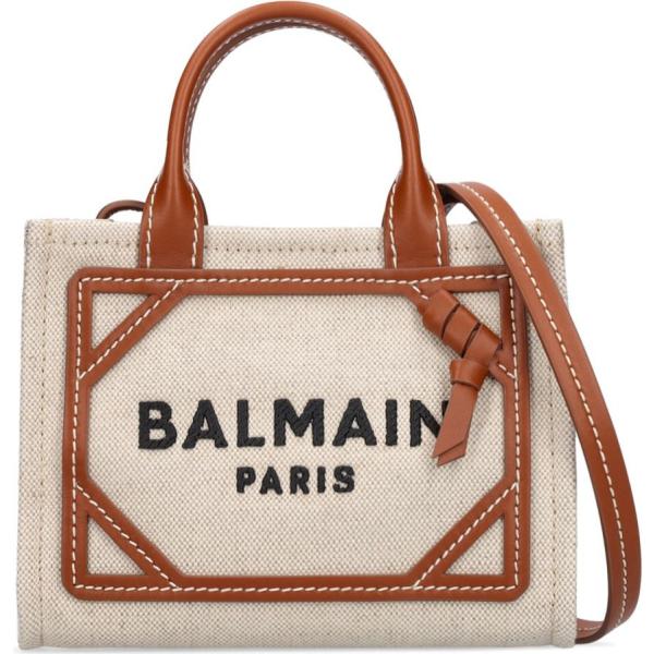 borse a mano Balmain marrone