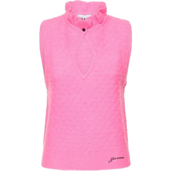maglieria Ganni rosa