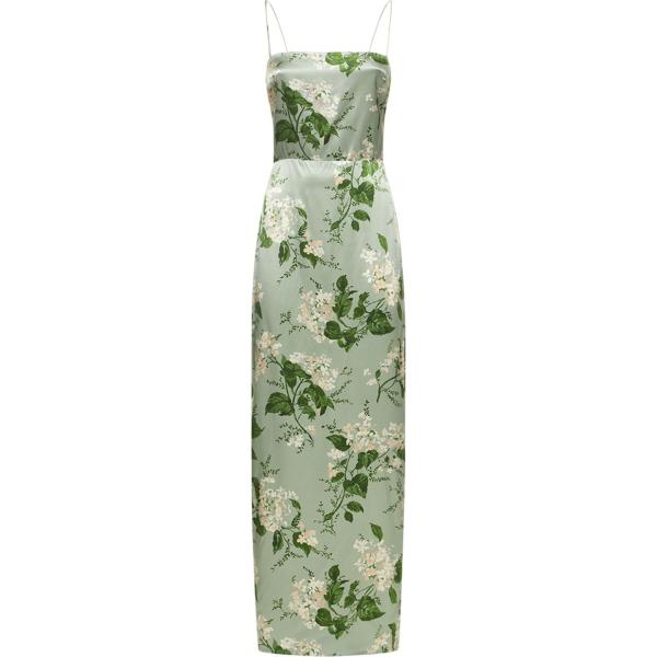 vestiti Reformation verde con stampe