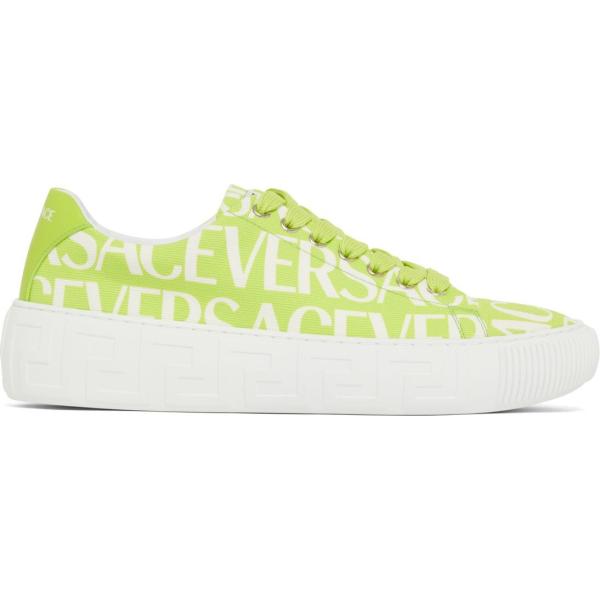 sneakers Versace bianco con stampe
