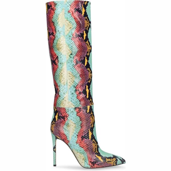 stivali Paris Texas multicolore con stampe
