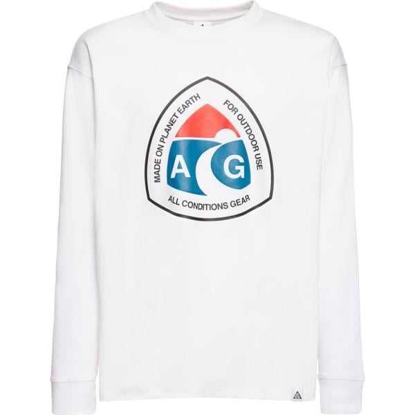 t-shirt Nike bianco con stampe