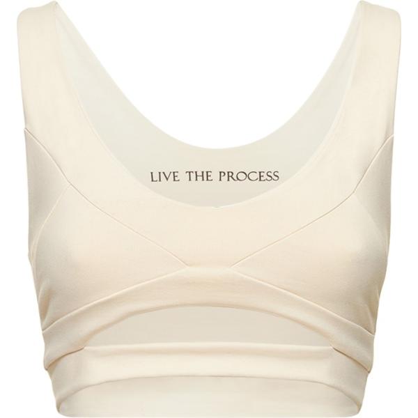 top Live The Process bianco