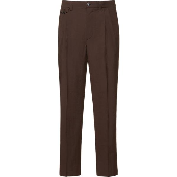 pantaloni Nanushka marrone