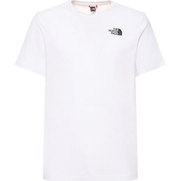 t-shirt The North Face bianco